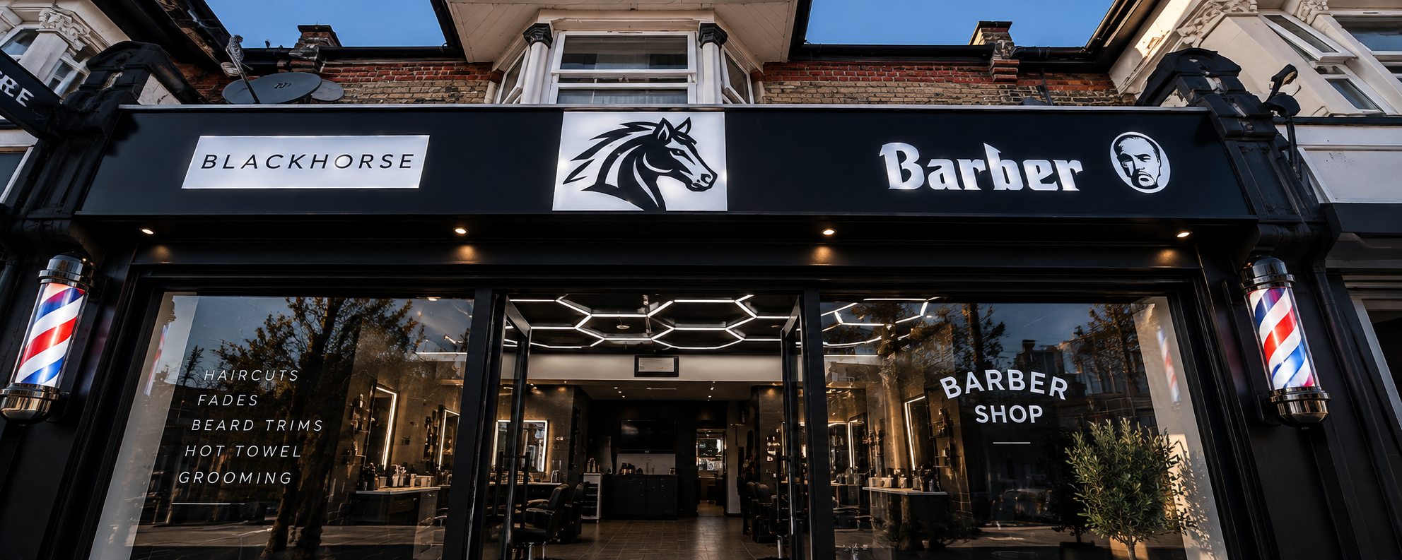 Blackhorse Barber on 155 Forest Road